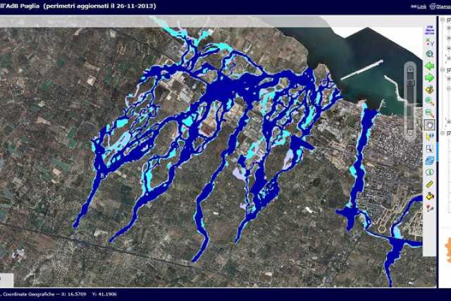 Molfetta, l'area industriale �emblema del rischio idrogeologico pugliese�